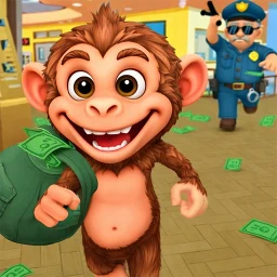 Am Monkey Student Prank School 图标